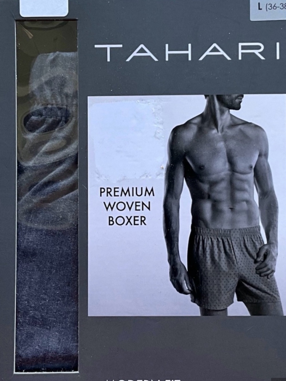 Tahari Men's Premium Woven Boxer